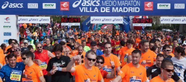 antena Difuminar Comedia de enredo Más de 20.000 corredores en el Asics Half Marathon Madrid